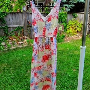 Lucky brand long dress size M
